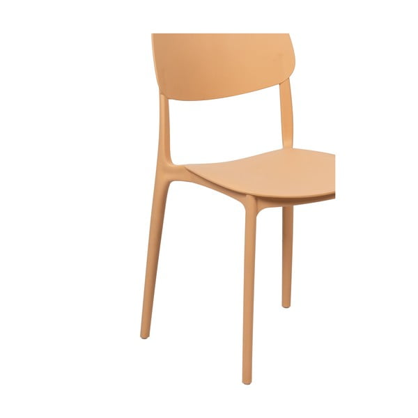 Broskvová plastová zahradní židle Hébé – Bonami Essentials-image-4