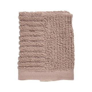Béžový ručník ze 100% bavlny na obličej Zone Classic, 30 x 30 cm