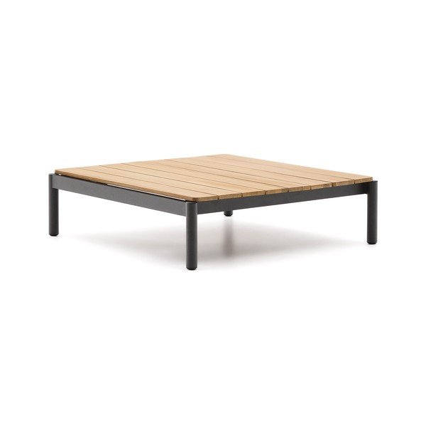 Zahradní konferenční stolek z teakového dřeva 89x91 cm Sorells – Kave Home