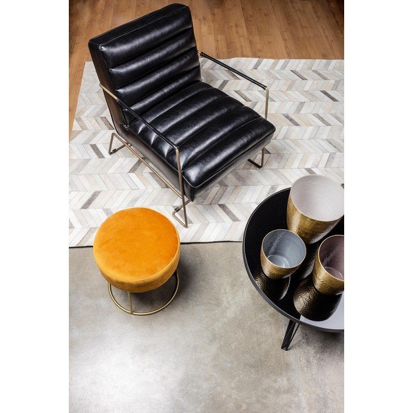 Černé křeslo z imitace kůže Brianna – Bizzotto-image-1