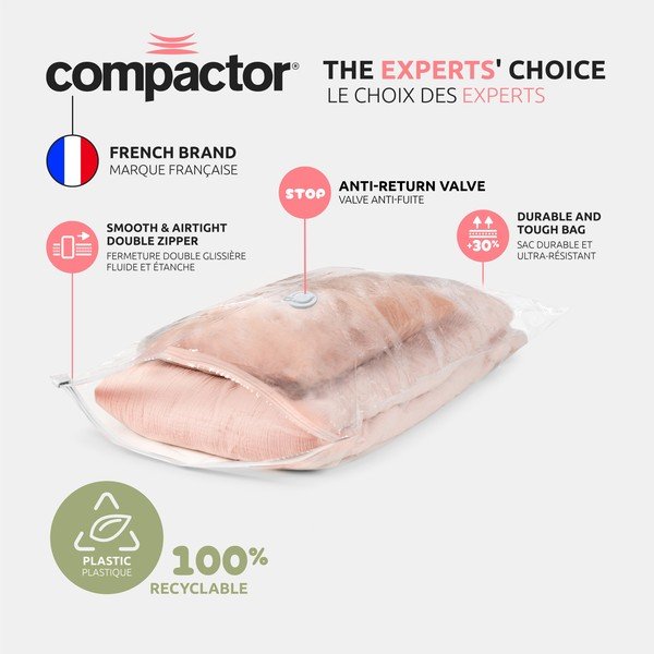 Vakuové pytle v sadě 2 ks Premium Valve S – Compactor-image-2