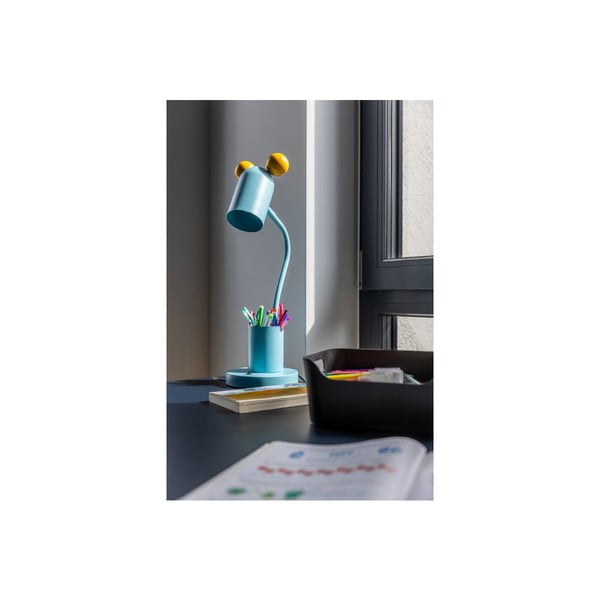 Světle modrá dětská lampička Mouse – GTV-image-4