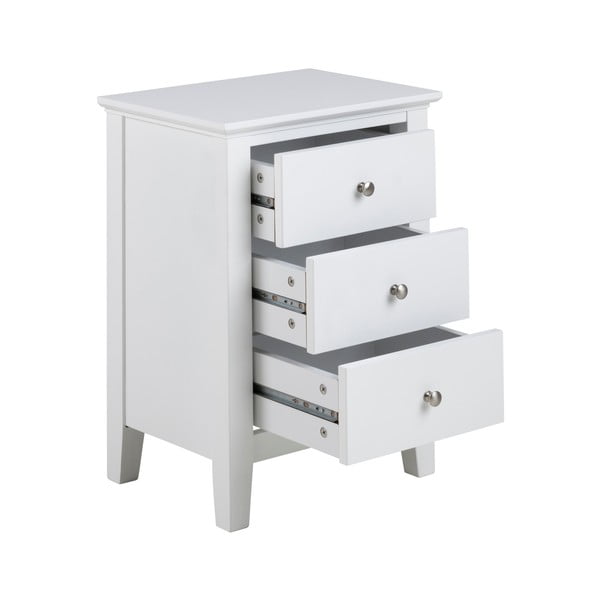 Bílý noční stolek Linnea - Actona-image-3