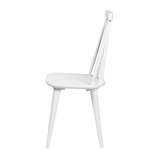 Bílá jídelní židle ze dřeva kaučukovníku Rowico Lotta-image-3