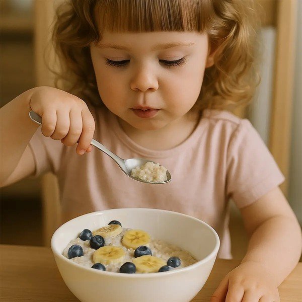 Nerezový dětský příbor ve stříbrné barvě 3 ks – Orion-image-2