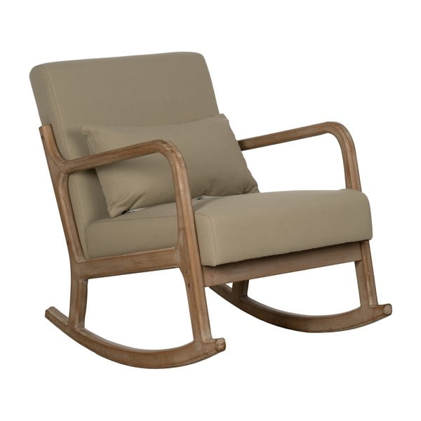 Béžové houpací křeslo Weave – Ixia