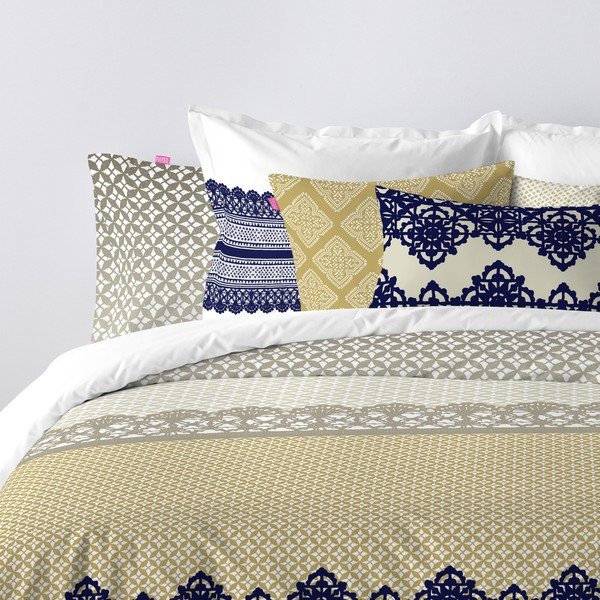 Povlak na peřinu z čisté bavlny Happy Friday Embroidery, 220 x 220 cm-image-1