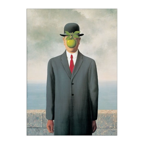 Obraz Magritte - Les fils de'l homme, 50x70 cm