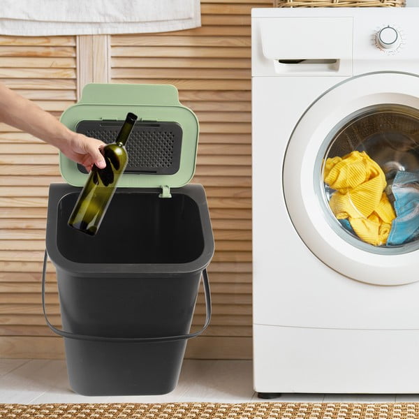 Plastový odpadkový koš na tříděný odpad 25 l Bin – Orion-image-1