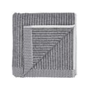 Šedý ručník z organické bavlny 50x100 cm Melange - Södahl