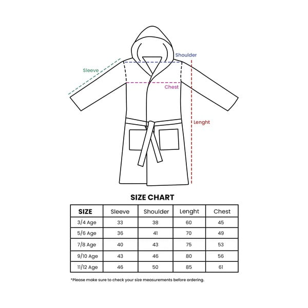 Žlutý mušelínový dětský župan velikost 5-6 let Muslin – Foutastic-image-4