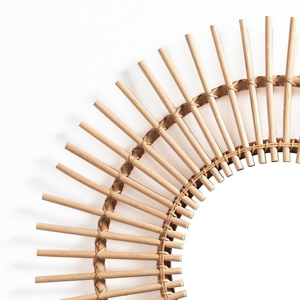 Zrcadlo s ratanovým rámem ø 55 cm Rays – Tomasucci-image-1