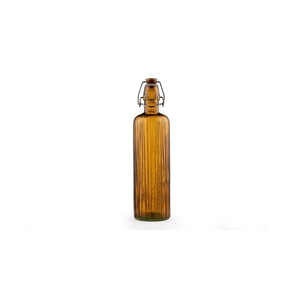 Žlutá láhev na vodu Bitz Basics Amber, 0,75 ml