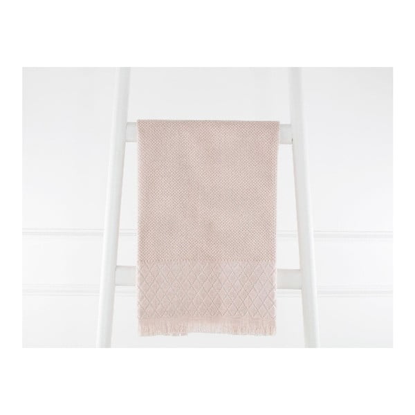 Béžový bavlněný ručník Madame Coco, 50 x 80 cm