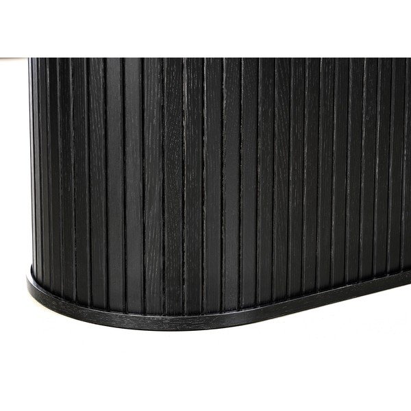 Rozkládací jídelní stůl s přídavnou deskou v dekoru dubu 95x180 cm Nola – Unique Furniture-image-4