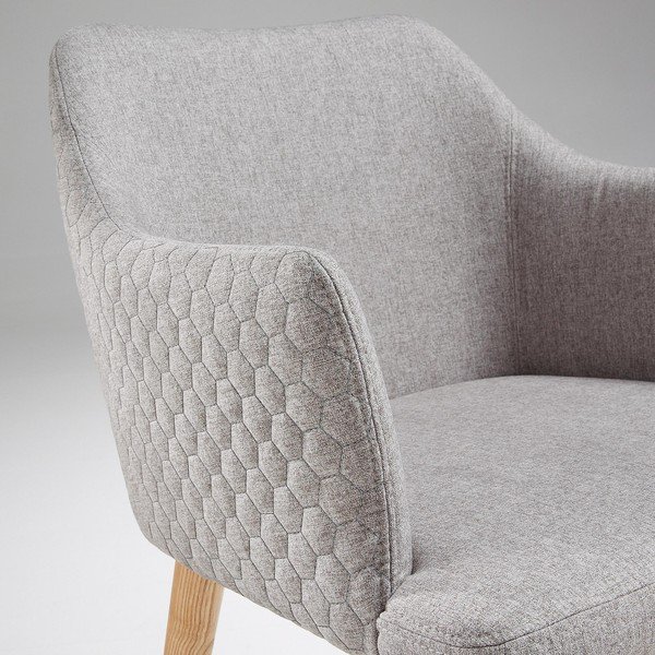 Světle šedá jídelní židle Kave Home Danai-image-1