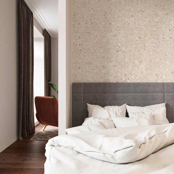 Látkové akustické panely v sadě 2 ks 60x60 cm Terrazzo – Styler-image-2