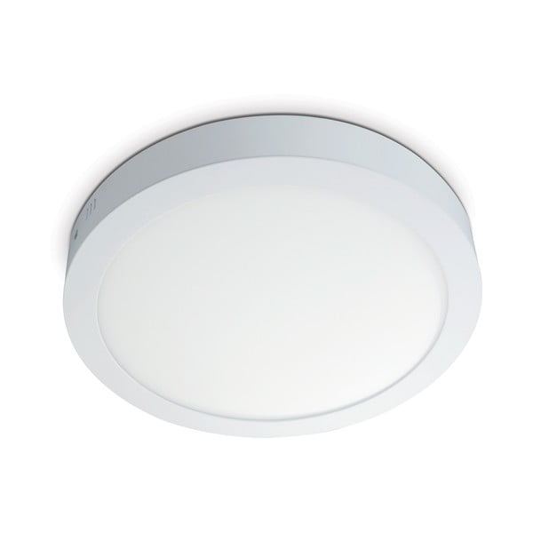 LED bílé stropní svítidlo Kobi Sigaro, ⌀ 22,5 cm