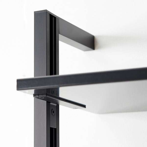 Černá knihovna v dekoru dubu 98x210 cm Edge by Hammel – Hammel Furniture-image-4