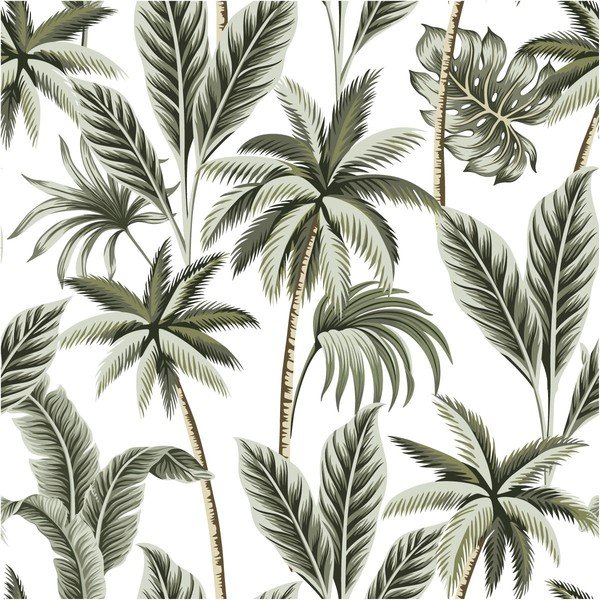 Dekorativní samolepka na zeď Ambiance Leaves, 60 x 60 cm-image-3