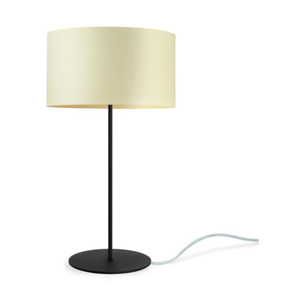 Černo-bílá stolní lampa Sotto Luce MIKA M 1T
