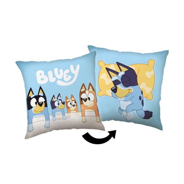 Dětský polštářek 40x40 cm Bluey – Jerry Fabrics