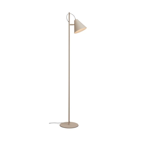Béžová stojací lampa s kovovým stínidlem (výška 151 cm) Lisbon – it's about RoMi