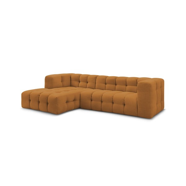 Okrově žlutá rohová pohovka (levý roh) Cloud – Bobochic Paris-image-3