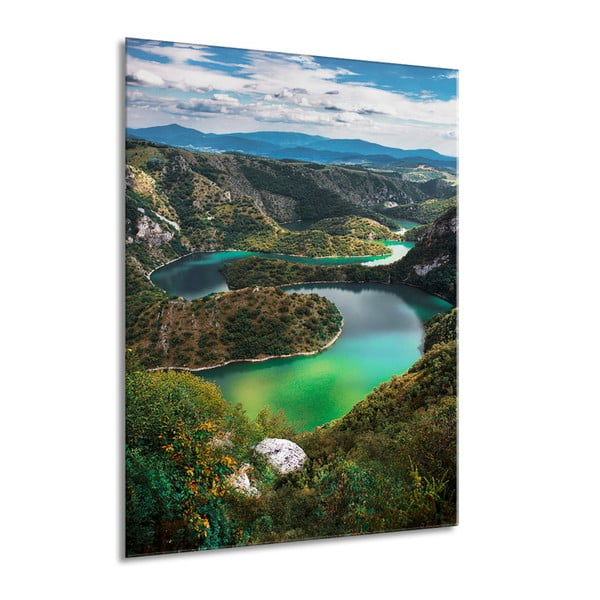 Obraz Styler Glasspik Views Meanders, 70 x 100 cm-image-2