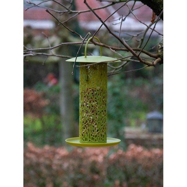 Žlutozelené závěsné krmítko na oříšky Esschert Design Chiff Chaff-image-3