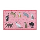 Rohožka 40x70 cm Life Is Better With Cats – Artsy Doormats