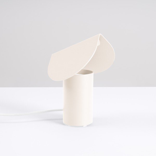 Béžová hliníková LED stolní lampa (výška 15 cm) BISCUIT – Thoro-image-4