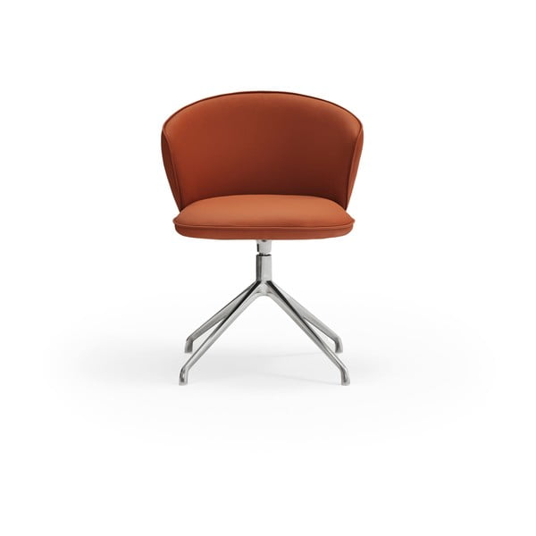 Oranžová čalouněná jídelní křesla v sadě 2 ks Add – Teulat-image-1