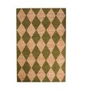 Zelený/v přírodní barvě ručně tkaný koberec s příměsí juty 160x230 cm Effie Diamond – Flair Rugs