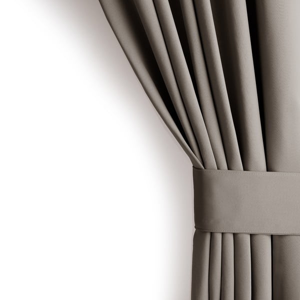 Šedobéžový dimout závěs 140x270 cm Kierra – Restilo-image-4