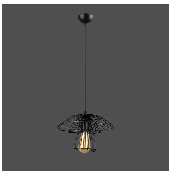 Černé závěsné svítidlo Squid Lighting Root, výška 117 cm-image-1