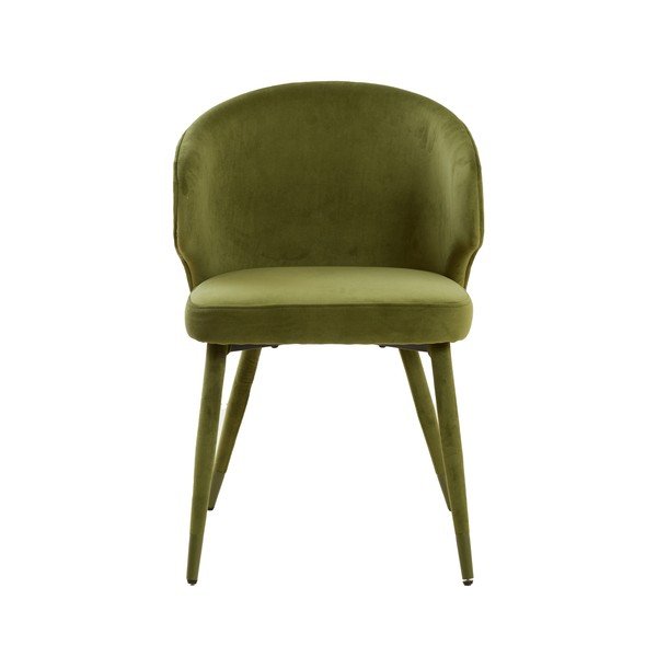 Zelená čalouněná jídelní křesla v sadě 2 ks Kosaka – Light & Living-image-3