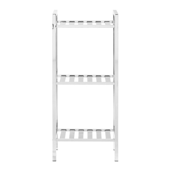 Koupelnový regál ve stříbrné barvě 33x73 cm – Premier Housewares-image-1