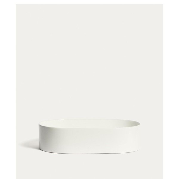 Bílé keramické umyvadlo 50x31 cm Ovara – Kave Home