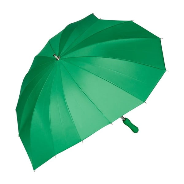 Zelený holový deštník Von Lilienfeld Tropical Leaf, ø 82 cm