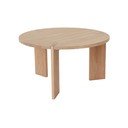 Kulatý konferenční stolek z dubového dřeva v přírodní barvě ø 65 cm Oy – OYOY Living Design