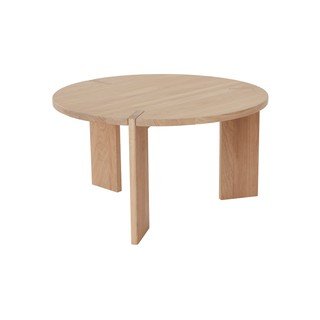Kulatý konferenční stolek z dubového dřeva v přírodní barvě ø 65 cm Oy – OYOY Living Design