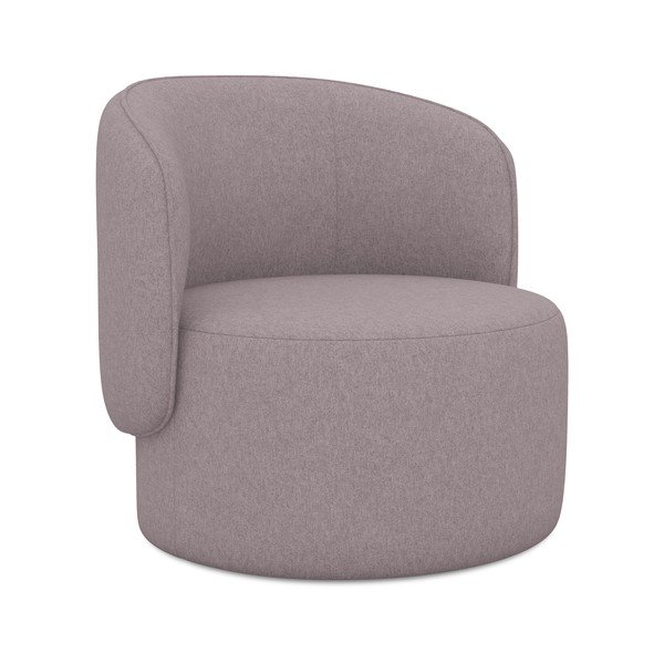 Křeslo v levandulové barvě Ipo – Makamii