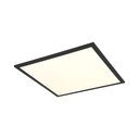 Černé LED stropní svítidlo 44.5x44.5 cm Beta – Reality