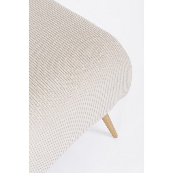 Bílá polstrovaná lavice Olga – Bizzotto-image-1