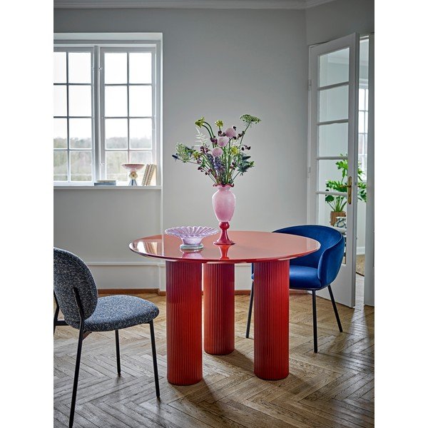 Lesklý kulatý jídelní stůl ø 110 cm Della – Bloomingville-image-1