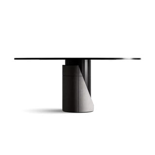 Jídelní stůl s deskou v dubovém dekoru 180x120 cm Sharp - Lyon Béton