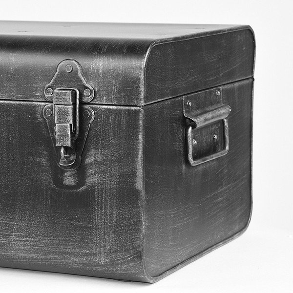 Kovový úložný dekorativní kurf LABEL51, délka 47 cm-image-4