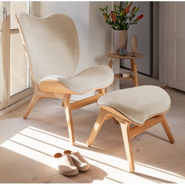 Světle šedé křeslo A Conversation Piece – UMAGE-image-1