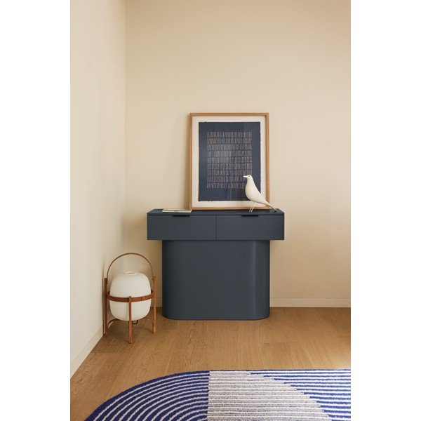 Antracitový konzolový stolek 36x100 cm Totem – Teulat-image-1